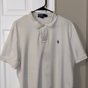 VINTAGE RALPH LAUREN WHITE POLO